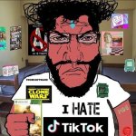 I hate Tiktok soyjak
