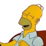 Homero Homero Simpson riendo