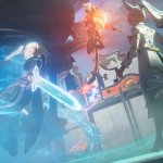 Feixiao, Yanqing and Yunli facing each other