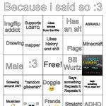 Yakko's Bingo the Third meme