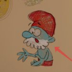 papa smurf shocked