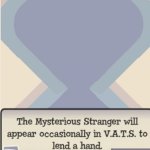 Mysterious Stranger card