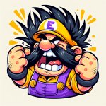 EWario laughing