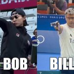 Founders | DR. BOB; BILL W | image tagged in korea turkey olympic shooter | made w/ Imgflip meme maker