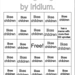 msmg bingo (Iridium. edition) meme