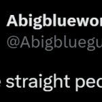 Blue I hate straight people