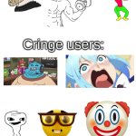 Based users vs cringe users V3 meme