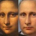 mona lisa putin