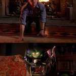 Green goblin mask