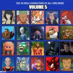 20 male characters volume 5