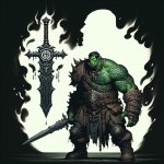 Orc warrior in world of warcraft