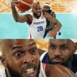 LeBron in the Olympics