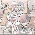 what the f*ck is happening in the omori cafe? meme