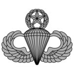 Master parachutist badge