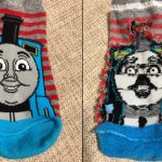 thomas inside out sock