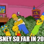 disney so far is starting to climb back | DISNEY SO FAR IN 2024 | image tagged in gifs,disney,memes,the simpsons | made w/ Imgflip video-to-gif maker