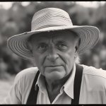 AI Anthony Hopkins with hat