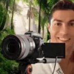 cristiano ronaldo camera