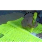 Highlighting the whole book