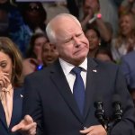 Tim Walz and Kamala Harris