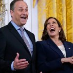 Doug and Kamala Laughing