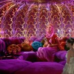 Princess Mia Visits Jeannie | image tagged in i dream of jeannie,girl,1960s,2000s,princess,genie | made w/ Imgflip meme maker