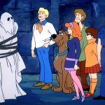 Enter Scooby Doo Gang Removing Mask