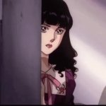 anime-hidden-girl GIF Template