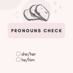 Accurate pronouns check