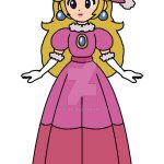 Holiday Christmas Princess Peach