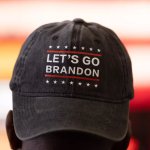 Let's Go Brandon ballcap Trump Vance Republican 2024 meme