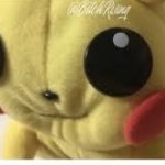 Pikachu holding in laugh