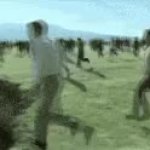 Into the hole GIF Template