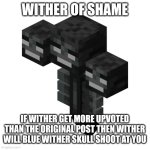 Wither of shame