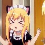 Gabriel White Maid Cat Ears GIF Template