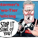 Starmer Policing #TwoTierKeir meme