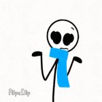 Shrugging Stickman template