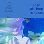 sonic is gay gay homosexual gay