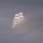 Ship in fog