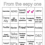 Nameless bingo