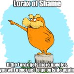 Lorax of Shame meme