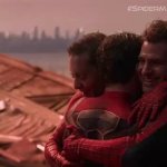 spidersman hugging GIF Template