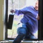 Impractical jokers Sal window