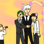 Gojo, icy, radium wedding meme