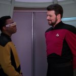 Riker Geordi Star Trek