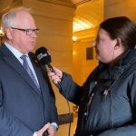 Tim Walz Interviewed