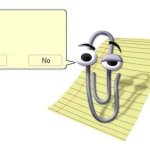 Clippy annoyed