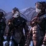 Three Borg on a Planet