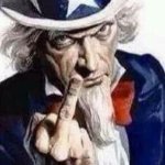 Uncle Sam Middle Finger