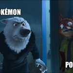 Porygon meme | POKÉMON; PORYGON | image tagged in nick wilde hiding | made w/ Imgflip meme maker